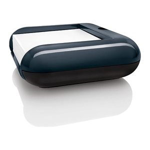 SIGEL Zettelbox eyestyle® grau inkl. Haftnotizblock, 200 Blatt, 1 St.
