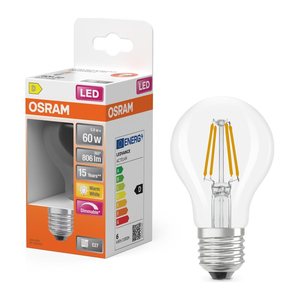OSRAM LED-Lampe RETROFIT CLASSIC A 60 E27 8,5 W klar, 1 St.