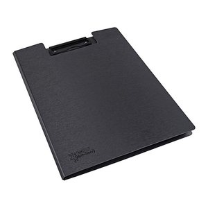 RAPESCO® Klemmbrettmappe Germ-Savvy 1641 DIN A4 schwarz Kunststoff, 1 St.