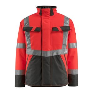 MASCOT® unisex Warnjacke Penrith rot, anthrazit Größe 2XL