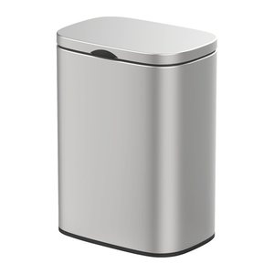 WENKO Sare Kosmetikeimer Wandmontage 5,0 l silber, matt, 1 St.