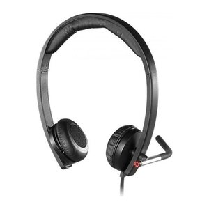 Logitech H650e Stereo USB-Headset schwarz