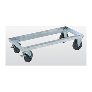 MUNK Transportroller silber 90,0 cm 50,0 cm bis 150,0 kg