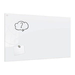 ALLboards Glas-Magnettafel Premium 90,0 x 60,0 cm perlweiß