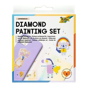 folia Diamond Painting Superheroes mehrfarbig