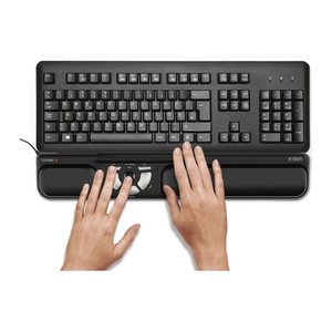 Contour X-Bar wired ergonomische zentrierte Maus schwarz retail