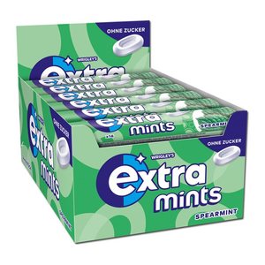 extra® mints Bonbons 24x 16 Dragees, 24 St.