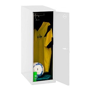 Simonrack Spind SIMONLOCKER DISM SINGLE weiß 8425437118050, 1 Schließfach 40,0 x 50,0 x 91,5 cm