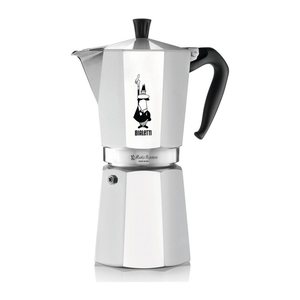 BIALETTI Moka Express 12 Espressokocher silber, 12 Tassen