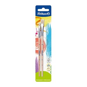 Pelikan 613F Pinsel-Set Größe 4,10, 2-teilig