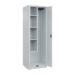 CP Putzmittelschrank Classic Plus 080100-00 S10021 lichtgrau 4 Fachböden 60,0 x 50,0 x 185,0 cm, aufgebaut, 1 St.