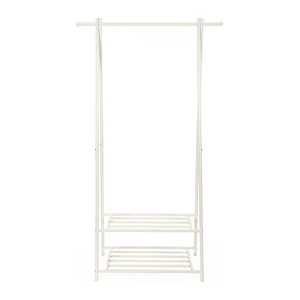 SONGMICS Kleiderständer HSR05W weiß Metall 87,5 x 155,0 cm, 1 St.