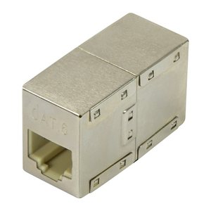 Logilink Patchkabelverbinder 1:1 Cat.6 STP, 2xRJ45 Metalgeh.