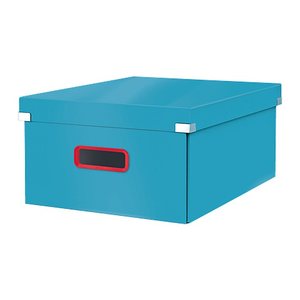 LEITZ Click & Store Cosy Aufbewahrungsbox 32,0 l blau 36,9 x 48,2 x 20,0 cm, 1 St.