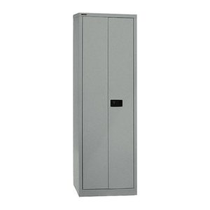 BISLEY Stahlschrank Universal E782A04B6355 silber 4 Fachböden 60,0 x 40,0 x 195,0 cm, aufgebaut, 1 St.