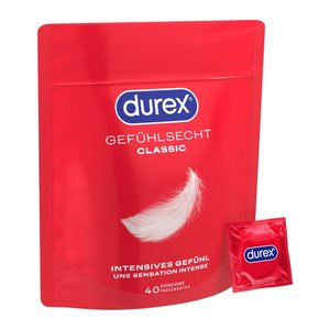durex Kondome Gefühlsecht Classic, 40 St.