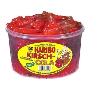HARIBO Kirsch-Cola Fruchtgummi 150 St./1350,0 g, 150 St.