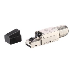Equip Stecker Cat8.1 geschirmt RJ45 wzf. 5Stk transp. Polybeutel