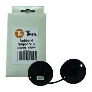 TWEN Gruppe 51 schwarz Farbband