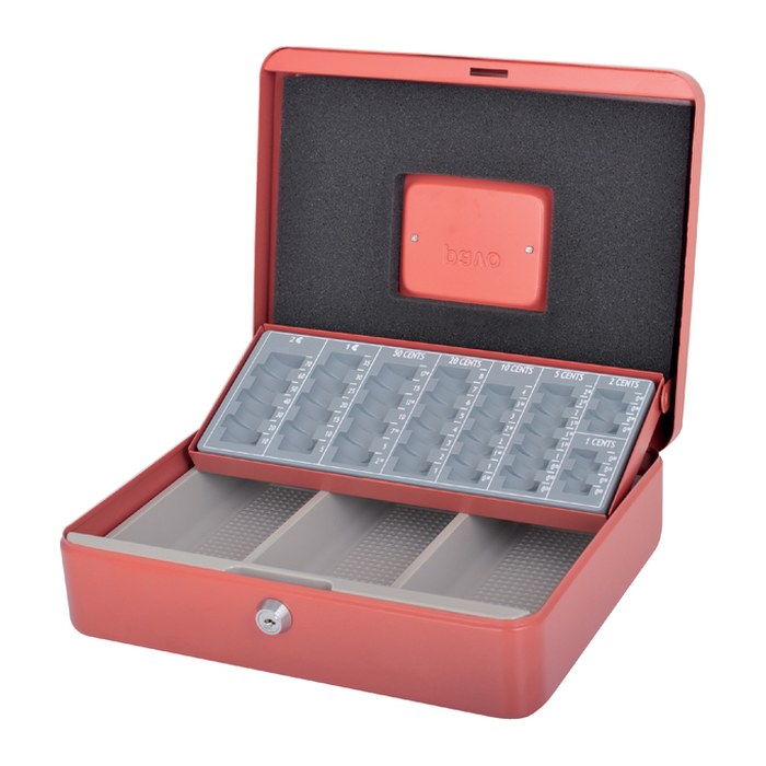pavo Geldkassette 8008742 EURO rot