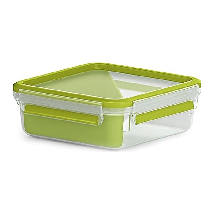 emsa Lunchbox CLIP & GO transparent 0,85 l, 1 St.