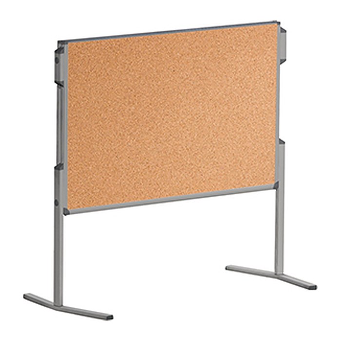 FRANKEN Moderationswand PRO klappbar 120,0 x 150,0 cm braun