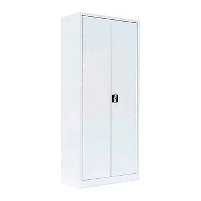LÜLLMANN Stahlschrank 530337 signalweiß 4 Fachböden 80,0 x 38,3 x 180,0 cm, aufgebaut, 1 St.