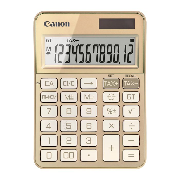 Canon KS-125KB-GD Tischrechner gold