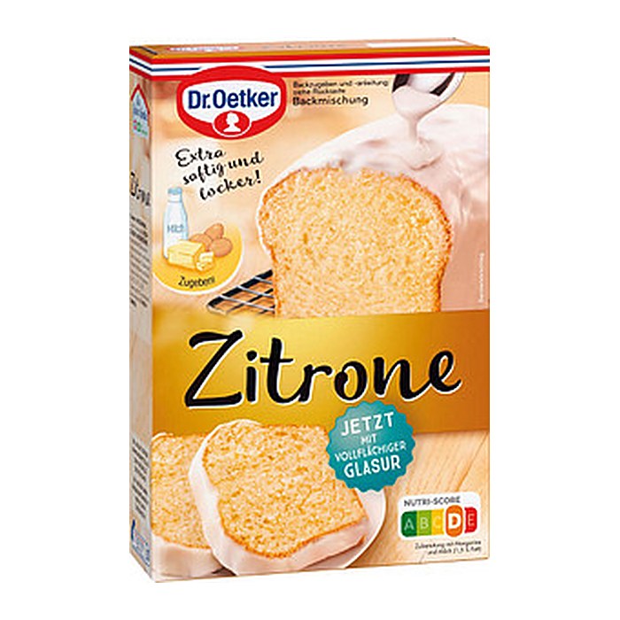 Dr. Oetker Zitrone Backmischung 525,0 g, 1 Pack