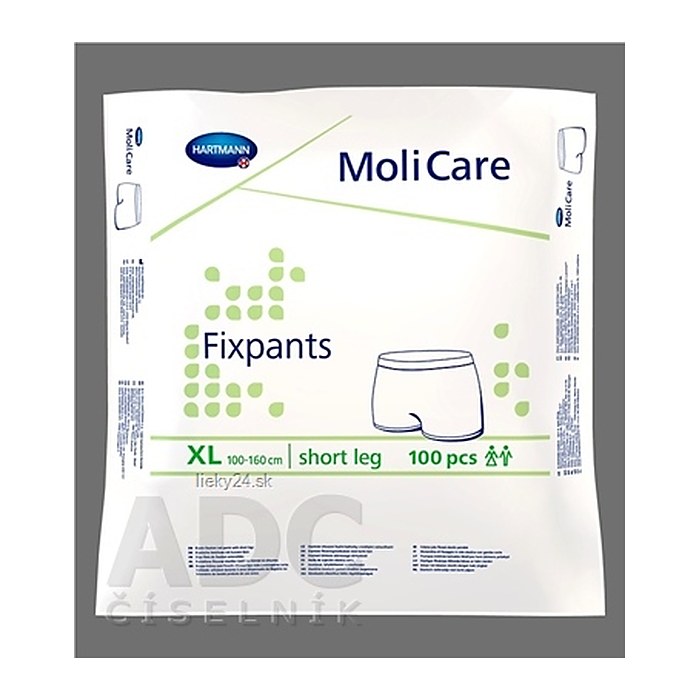HARTMANN Fixierhose MoliCare® short leg XL für Frauen und Männer, 100 St.