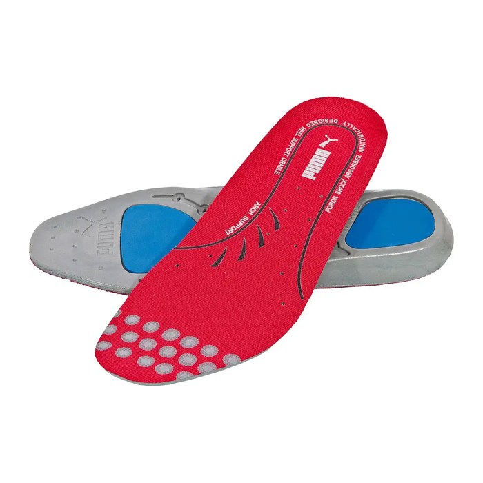 PUMA® unisex Einlegesohlen evercushion plus rot Größe 47, 1 Paar