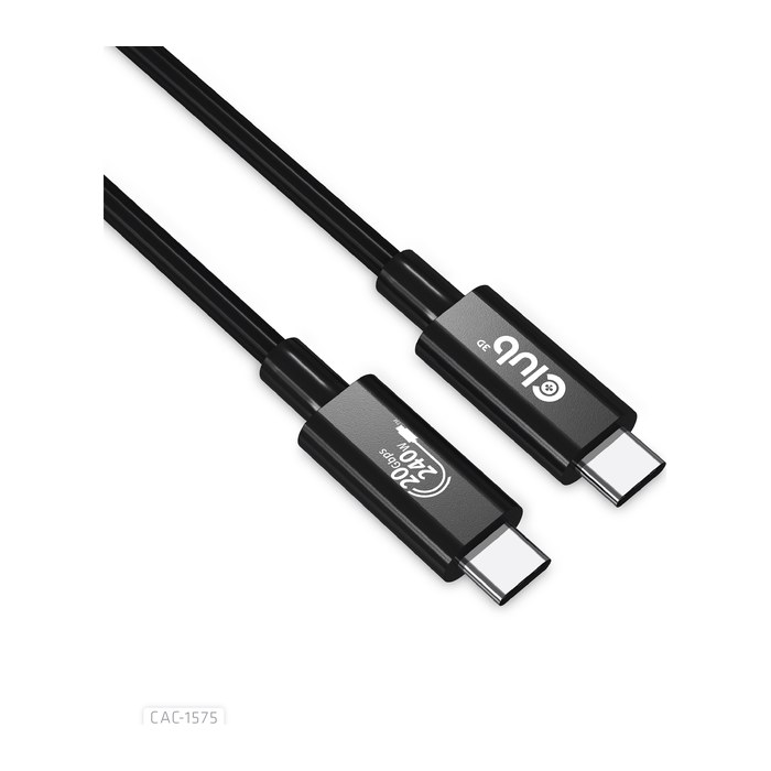 Club3D Kabel USB 4 Typ C PD 240W / 4K / 20Gbps 2m St/St retail