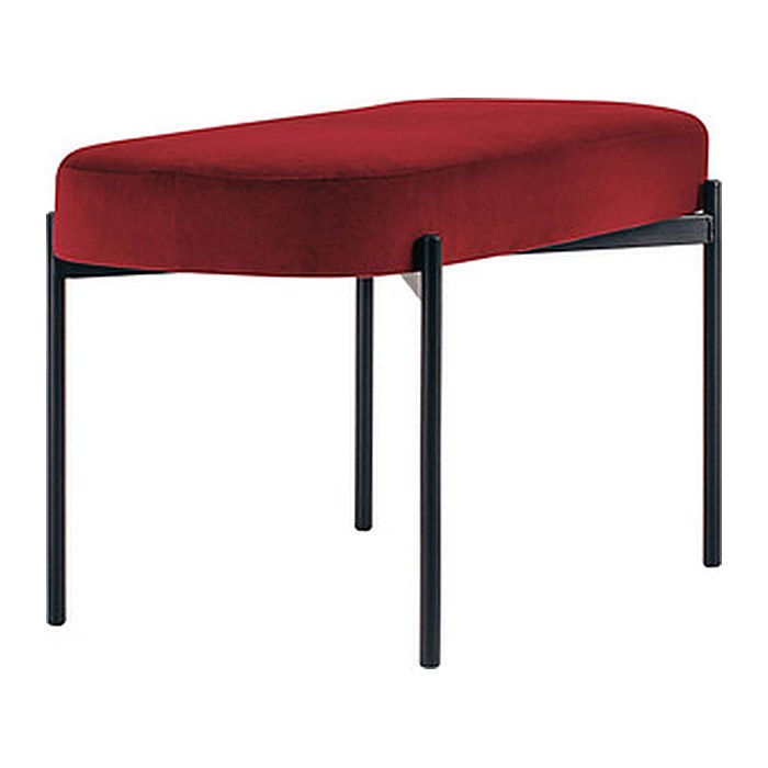meet powered by PAPERFLOW Sitzbank GAIA M GBOMV.01.18 rot Stoff 79,0 cm