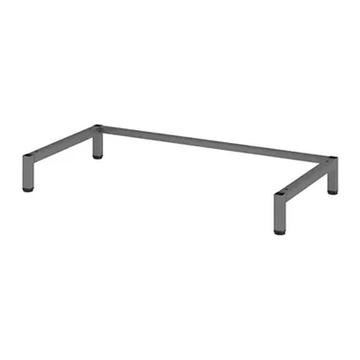 HAMMERBACHER FlexWall Möbelfüße grafit 79,8 x 39,8 x 10,2 cm