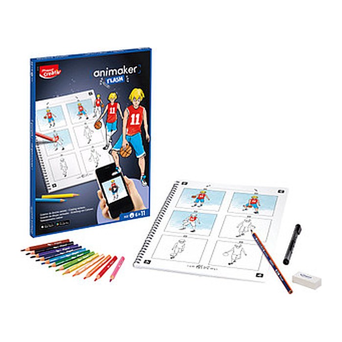 Maped® Creativ Comic-Gestalter action Malset farbsortiert, 1 St.