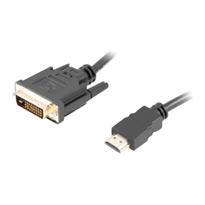 LANBERG HDMI(M)->DVI-D(M)(24+1) Kabel 3,0m 4K 30Hz Dual sw