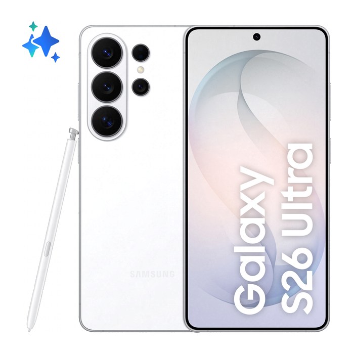 SAMSUNG Galaxy S26 Ultra Dual-SIM-Smartphone white 512 GB