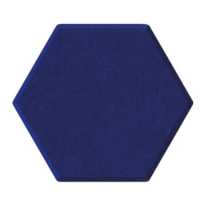 magnetoplan Akustikpaneele Wand 1010014, blau 37,0 x 32,0 cm, 6 St.