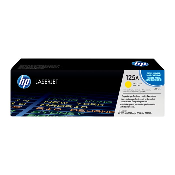 HP 125A (CB542A) gelb Tonerkartusche