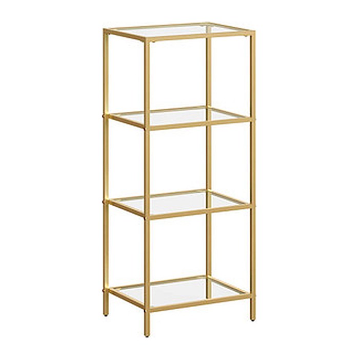 VASAGLE Bücherregal gold 40,0 x 30,0 x 95,0 cm, 1 St.