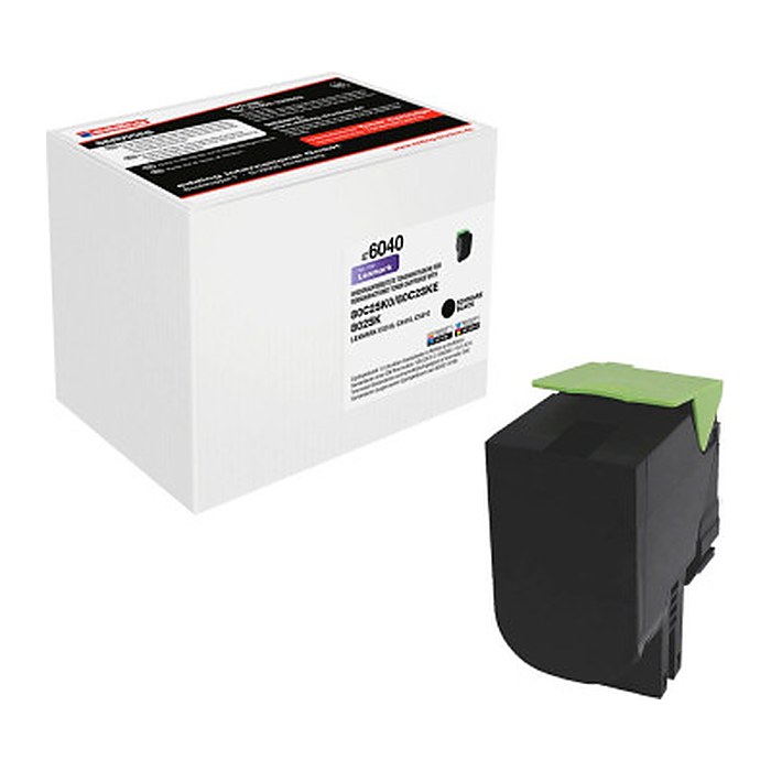 edding EDD-6040  schwarz Toner kompatibel zu LEXMARK 80C2SK0
