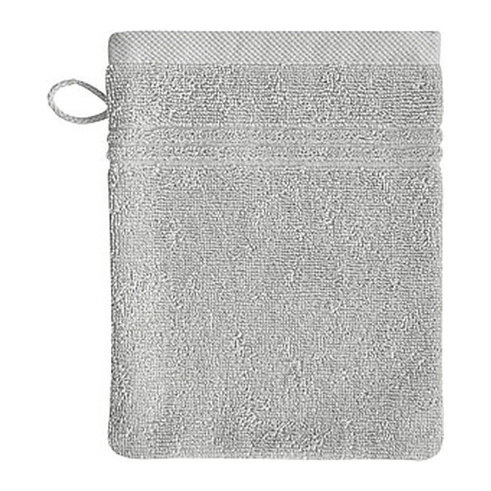 Dyckhoff Waschlappen Nature silber 16 x 21 cm, 6 St.