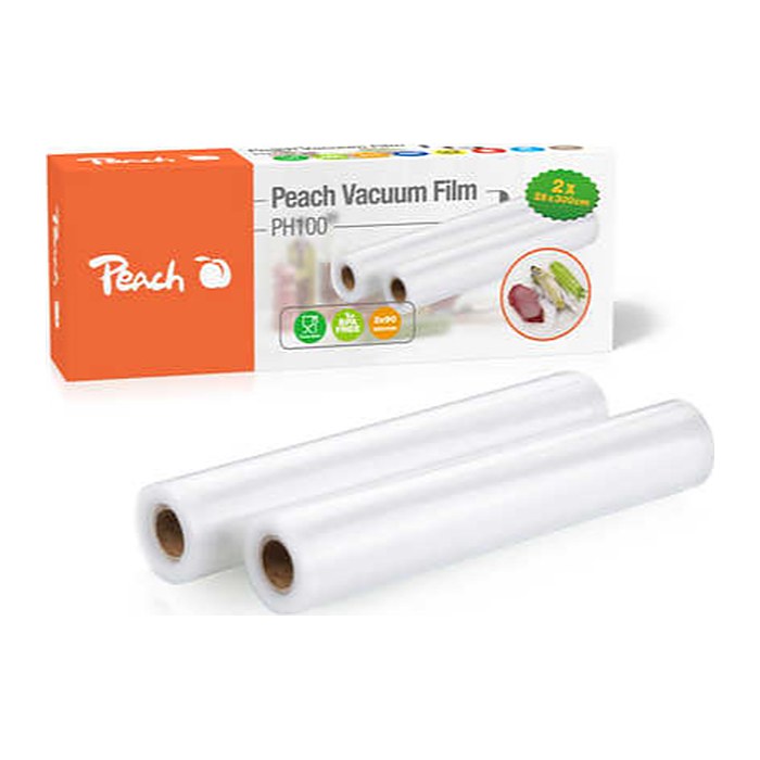 Peach Vakuumfolie PH100 2 Rollen 28 x 300 cm