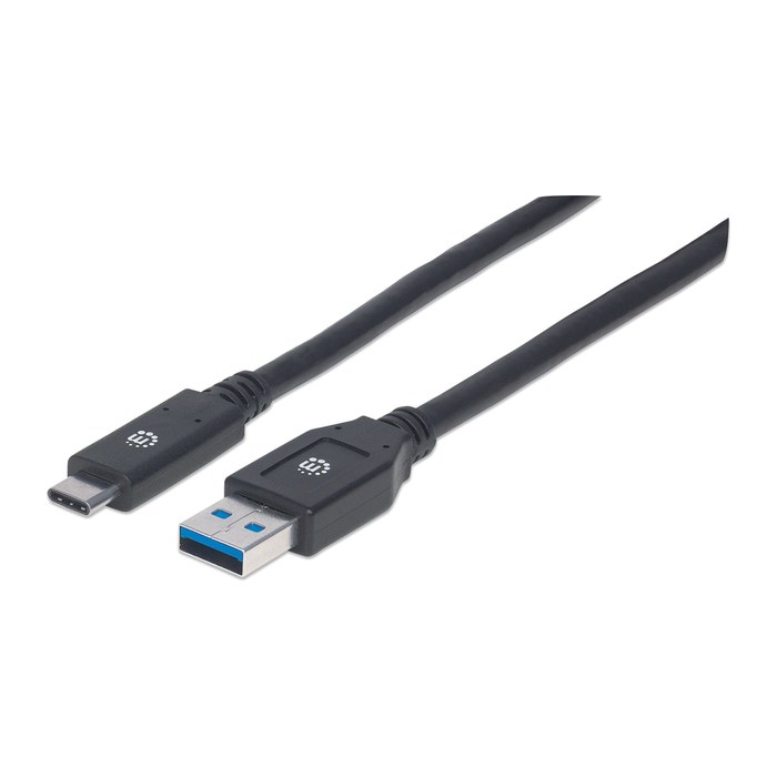 MANHATTAN USB 3.1 Gen1 Typ C-Kabel C-Stecker/A-Stecker 3m