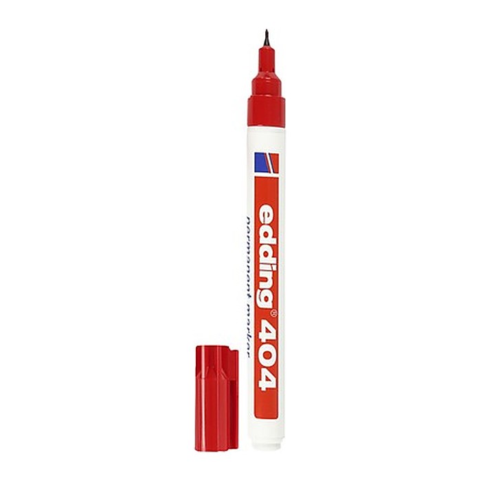 edding 404 Permanentmarker rot 0,75 mm, 1 St.