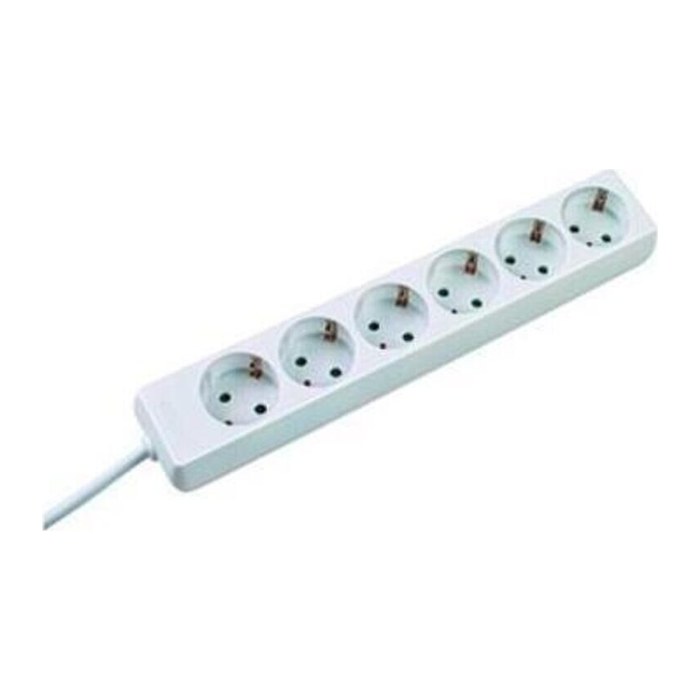 BACHMANN SELLY 6-fach Steckdosenleiste 1,5 m weiß