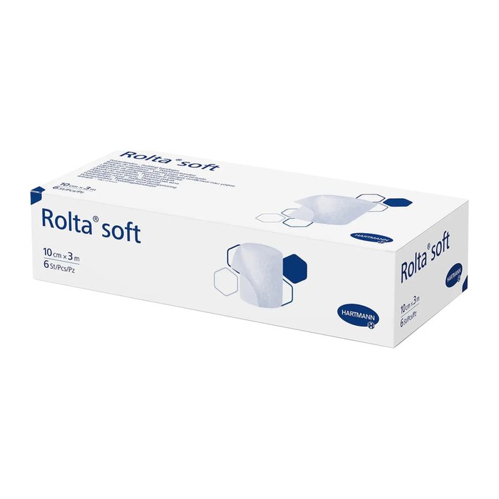 HARTMANN Polsterbinde Rolta® soft 9320451 weiß 10,0 cm x 3,0 m, 6 St.