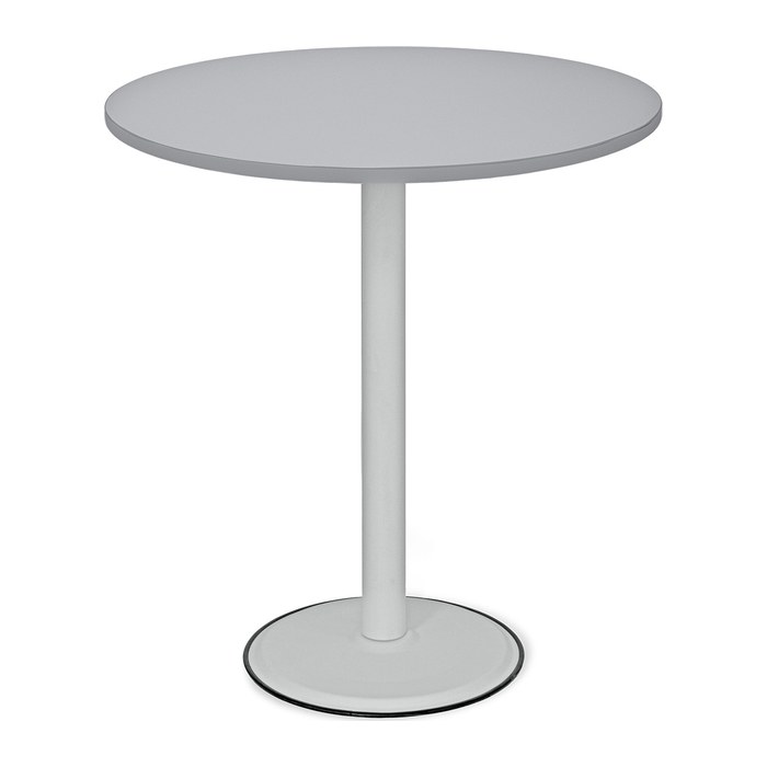 Runder Stehtisch – Ø 800 mm – G: Lichtgrau P: Grau