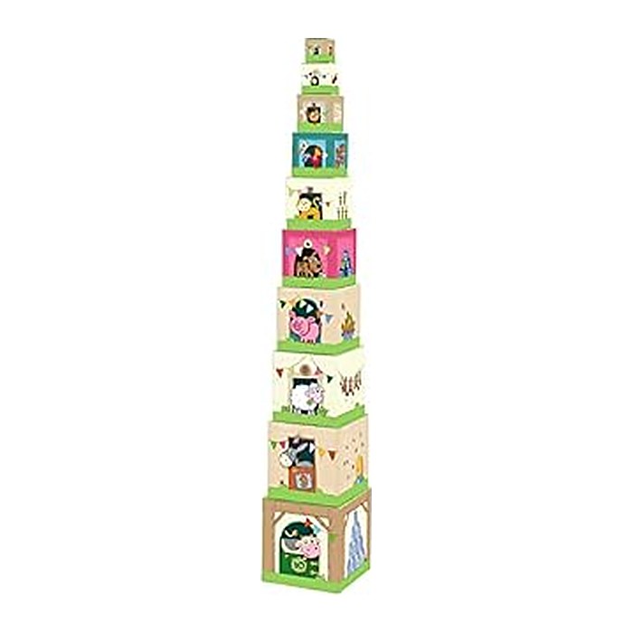HABA® Stapelwürfel Bauernhof Lernspielzeug, 1 St.