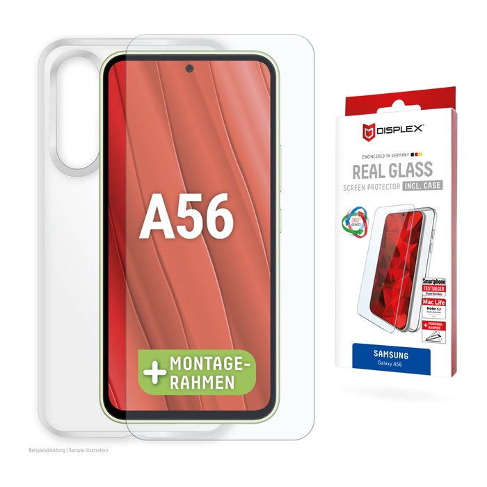 DISPLEX® Real Glass Schutz-Set für Samsung Galaxy A56
